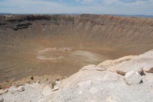 Meteor Crater in Arizona. Stupendous.